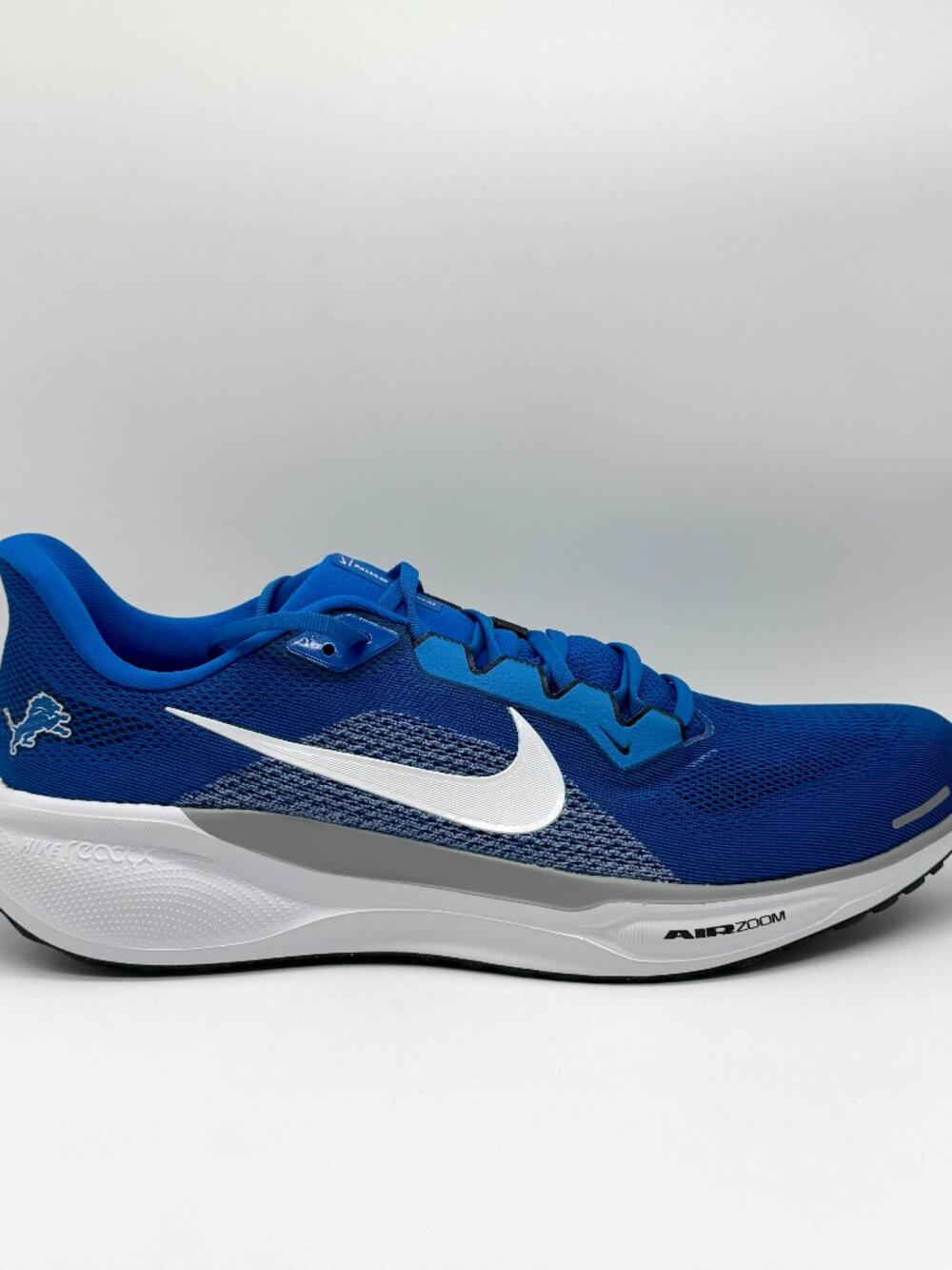 Nike Mens Detroit Lions Pegasus 41 Shoes Blue Sz 14 New IB3206-400 NFL